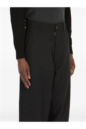 Pantaloni in misto lana nero MAISON MARGIELA | S67KA0074M35661900